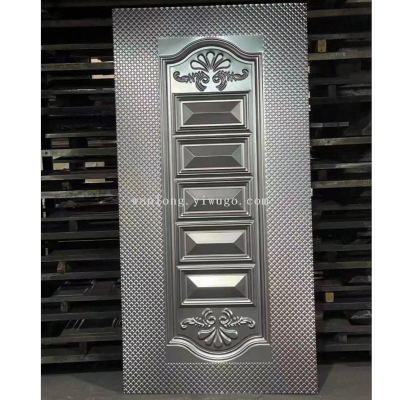 European-Style Iron Door Iron Sheet Front Stamping Iron Door Galvanized Iron Door