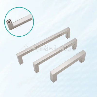 Classic Design Square Handle Stainless Steel Handle Cloakroom Handle Cabinet Handle Drawer Handle