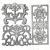 Foreign Trade Export New Wrought Iron Column Tip Fence Ladder Flower Stamping Wrought Iron Accessories