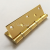 Foreign Trade Export 4-Inch 5-Inch Electroplating Imitation Gold Hinge Flat Open Steel Hinge Recommended Products