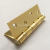 Foreign Trade Export 4-Inch 5-Inch Electroplating Imitation Gold Hinge Flat Open Steel Hinge Recommended Products
