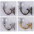 Export New Curtain Storage Hook Curtain Decoration Hook Curtain Ornament Factory Direct Sales