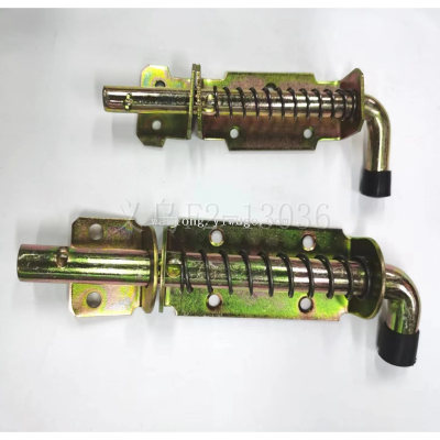 Spring Latch Heavy Bolt with Lock Piece Bolt Automatic Bullet Bolt Lengthened Bolt Factory Direct Sales