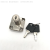 Customizable 238-32 Lock Iron Drawer Lock Household Hardware Lock Accessories