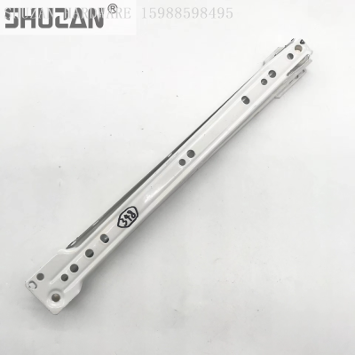 Boutique Factory Direct Sales White Drawer Track Slide Rail Home Decoration Hardware Accessories