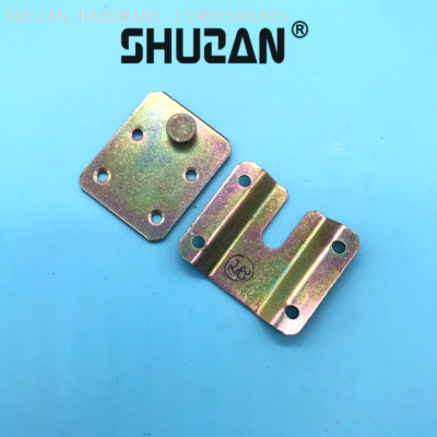 Factory Direct Sales Color Zinc Color Bed Buckle Accessories Furniture Hardware Accessories