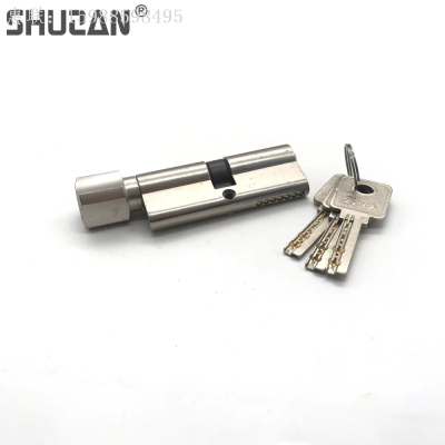 Factory Direct Sales Silver Modern Simple Mechanical Lock Cylinder Furniture Hardware Hardware Accessories
