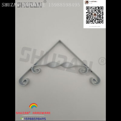Shuzan Export Lace White Bracket Angle Iron Fixed Bracket Furniture Hardware Accessories