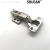 Factory Direct Sales Four-Hole Bottom Fixed Hinge Home Hinge Furniture Hardware Accessories,