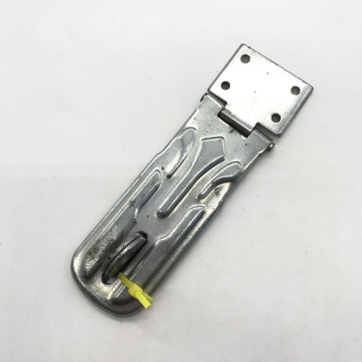Factory Direct Sales White Zinc Color Lock Hasp Household Hardware Accessories
