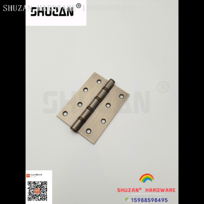 for Foreign Trade Furniture Door and Window Hinge Flat Hinge Mute Hinge Furniture Hardware Accessories