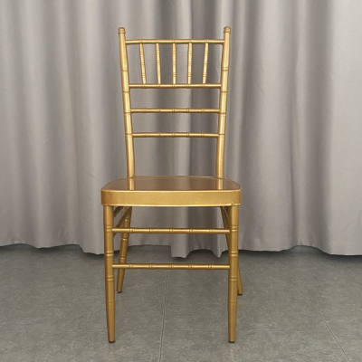 Bamboo Chair Wedding Chair White Iron Dining Chair Gold Banquet Chair
