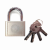 Computer Lock Security Lock Anti-Pry Lock Durable Thickened Padlock