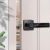 Wooden Door Fingerprint Lock Inner Door Password Lock Bluetooth Electronic Smart Door Lock Room Bedroom and Household Office Apartment