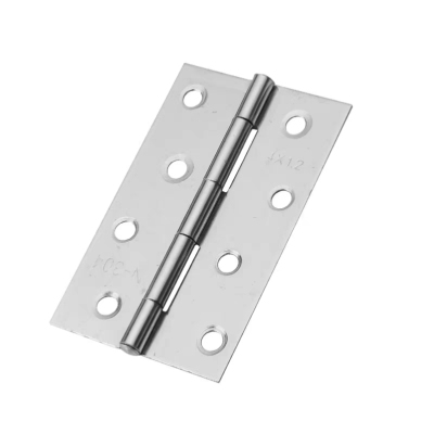 Small Cabinet Door Stainless Steel Flat Hinge 1.5-Inch 2-Inch 3-Inch Louver Door and Window Folding Box Hinge Hinge Loose-Leaf
