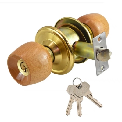 Mute Ball Lock Door Lock with Knobs round Lock Door Lock Indoor Ball Door Lock Spherical Lock with Key