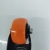 PVC Orange Micro mute screw rod universal wheel trolley wheel industrial caster