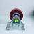 Red fixed pulley universal wheel brake wheel thickening and wear-resistant bearing pressure resistance Dray stroller wheels