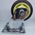 Universal wheel brake wheel directional wheel load-bearing durable rubber wear-resistant mute load-bearing strong shopping mall equipment wheel