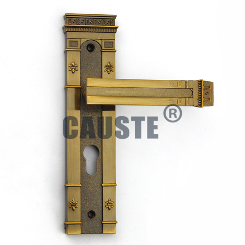 zinc alloy aluminum alloy material door lock body lock cylinder set door handle