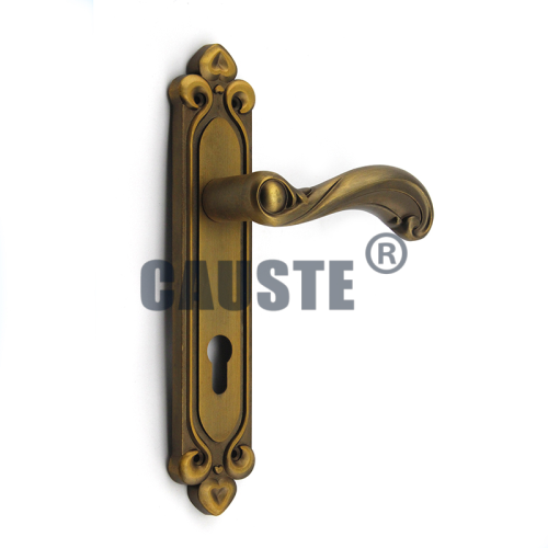 all aluminum alloy door lock copper lock cylinder door lock stainless steel lock body door lock set aluminum handle