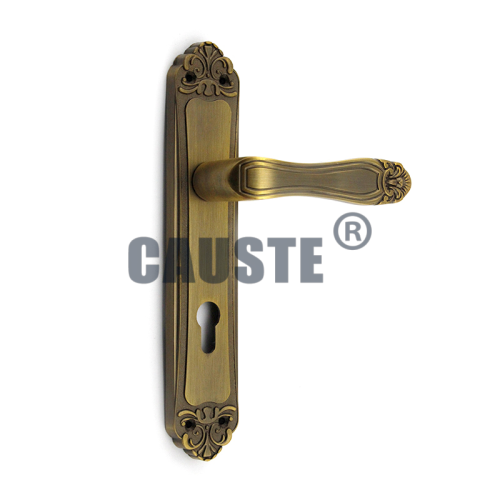 all aluminum alloy door lock copper lock cylinder door lock stainless steel lock body door lock set aluminum handle