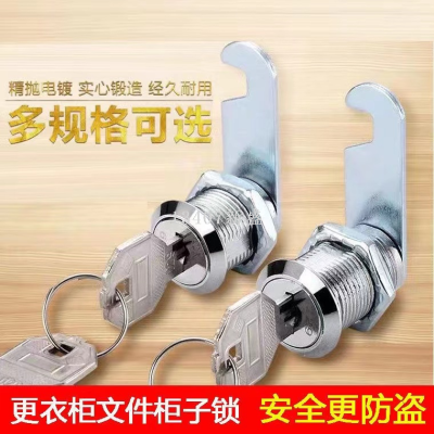 13407 Xinsheng Eccentric Cam Lock Wardrobe File Cabinet Mailbox Iron Lock Locker Cabinet  Lock Cylinder Positive Core
