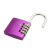 Rarlux 4-Digit Password Travel Baggage Padlock Gym Lock Combination Locker Brass Padlock