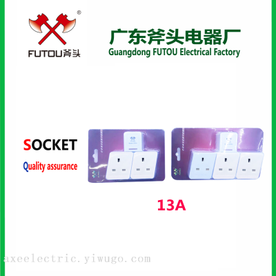 Futou Socket British Travel Converter Consent Travel Socket Charge Converter Adapter