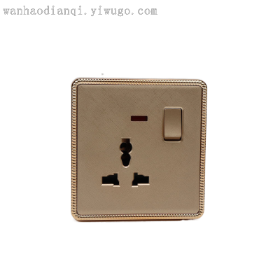 Open-Mounted Home High-Power Dislocation Universal 13A Style Wall Switch