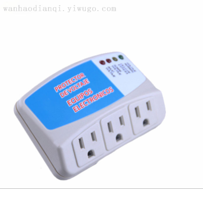 Multi-Connected British Three-Hole Panel Design Socket Household Applicable Tool Plug