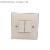 New Best-Selling Quality Universal Double Open Single Control Switch Panel Simple Solid Color Wall Switch