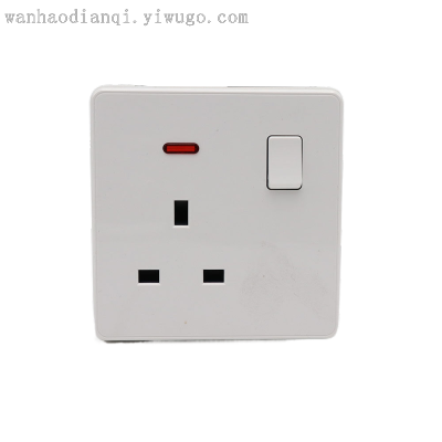 Factory Wholesale One Open Three-Way Hole Panel Design Switch Home Open-Mounted Light Wall Switch