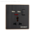 Home Multi-Functional One-Switch 13A with Dual USB Interface Design Panel Switch