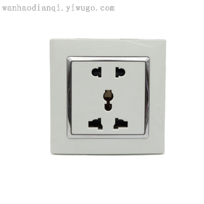 Best-Selling Wholesale 3C Security Certification Multi-Channel Multi-Functional Five-Hole Style Panel Switch