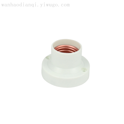 Two-Color Selection Bakelite Material Screw Joint Ceiling Lamp Holder