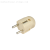 British Standard Double Hole Solid Color Plug Copper Equipped Electrical Accessories