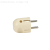 British Standard Double Hole Solid Color Plug Copper Equipped Electrical Accessories