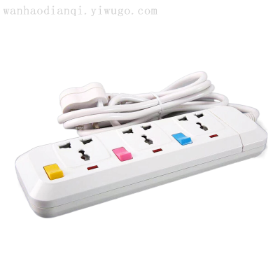 High Quality Customized Color Multi-Function Jack Copper Pieces Wiring Power Strip