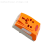 Wholesale Customized Trendy Personality Orange and White Stitching Multi-Function Plug