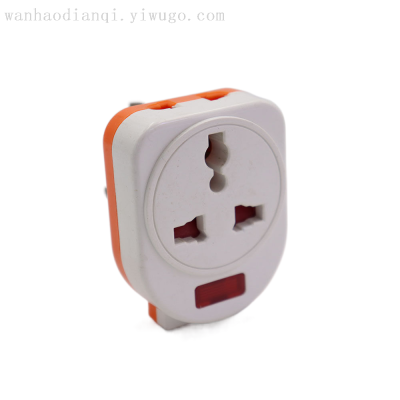 New Innovative Product Dual-Color Patchwork Current Display Light Matching Plug