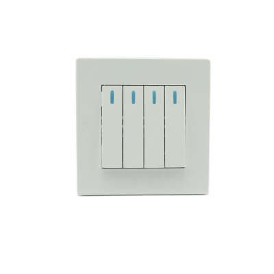 New Product Sales Multi-Joint Four-Open Multi-Control 10ax Current Style Panel Switch