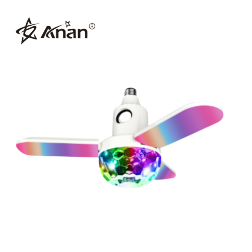 蓝牙大魔球三叶音乐灯带遥控 智能声控RGB彩光 派对氛围神器