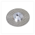 Electroplated Diamond Saw Blade Double-Sided Starry Marble Granite Stone Cutting Disc