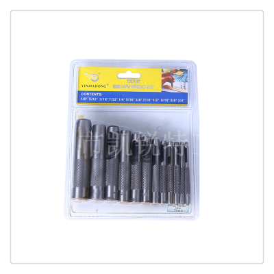 Hollow Punch Set round Punch Punching Puncher Dinking Eye Punch 12-Piece Set Combination