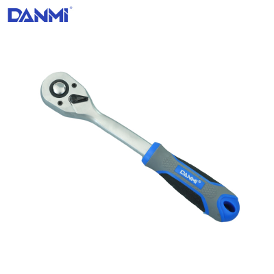 Danmi Big Flying Ratchet Wrench Curved Handle Fast Board Two-Way Flying Wrench Auto Repair Tools Brand Quick Release Wrench Universal