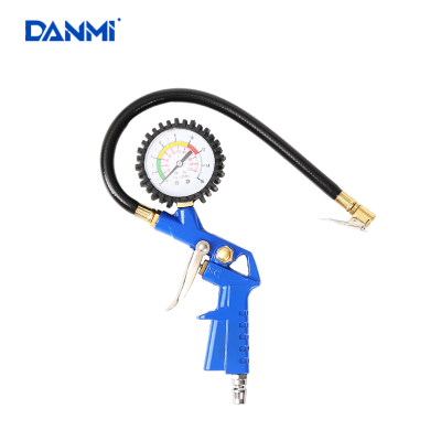 Danmi Brand Pneumatic Tire Pressure Gun Digital Display Tire Barometer Inflatable Pump Tool Detection Tire Pressure Gauge Meter