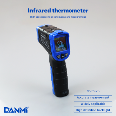 Danmi Handheld Infrared Thermometer Industrial High Temperature Thermometer Thermometer Portable Contactless Thermometer