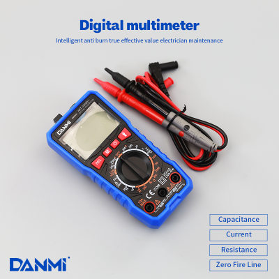 Danmi Multimeter Digital High Precision Full Intelligent Anti-Burn Multimeter Electronic and Electrical Dedicated Tool Set