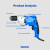 Danmi Electric Drill Multi-Function Electric Hand Drill High Power Pistol Drill Electric Tool Electric Drill Multi-Function Pistol Drill